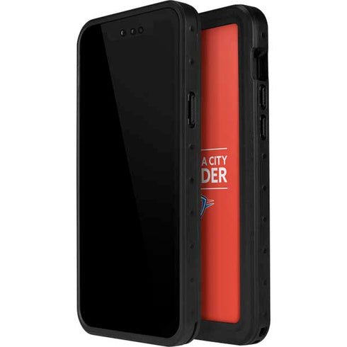 NBA Oklahoma City Thunder Standard - Orange iPhone 15 Plus Waterproof Case