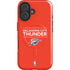 NBA Oklahoma City Thunder Standard - Orange iPhone 16 Magsafe Impact Case