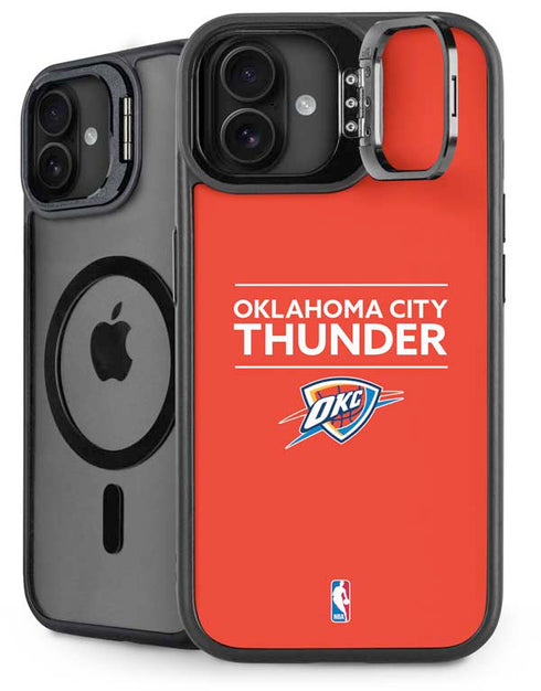 NBA Oklahoma City Thunder Standard - Orange iPhone 16 Plus Kickstand Case