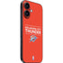 NBA Oklahoma City Thunder Standard - Orange iPhone 16 Plus Skin