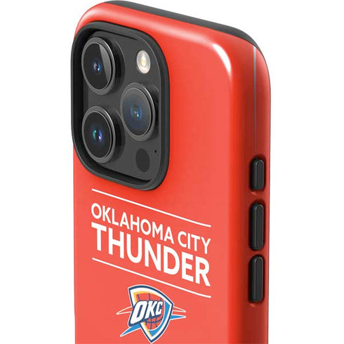 NBA Oklahoma City Thunder Standard - Orange iPhone 16 Pro Max Impact Case