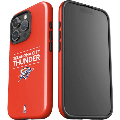 NBA Oklahoma City Thunder Standard - Orange iPhone 16 Pro Max Impact Case