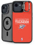 NBA Oklahoma City Thunder Standard - Orange iPhone 16e Kickstand Case