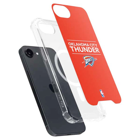 NBA Oklahoma City Thunder Standard - Orange iPhone 16e MagSafe Case