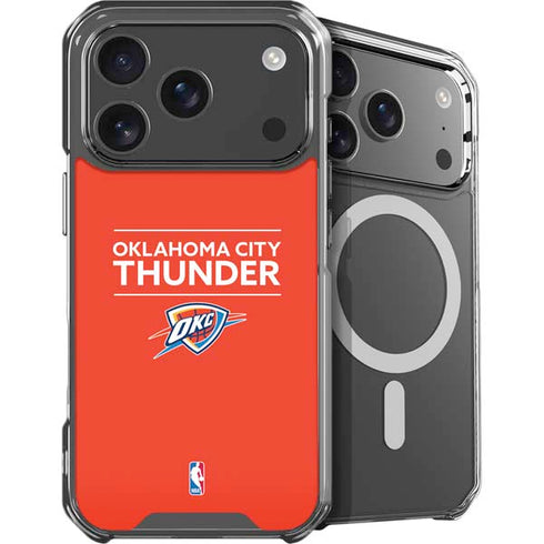 NBA Oklahoma City Thunder Standard - Orange iPhone 18 Pro MagSafe Case