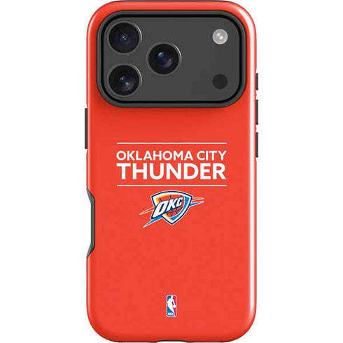 NBA Oklahoma City Thunder Standard - Orange iPhone 18 Pro Max Impact Case