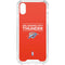 NBA Oklahoma City Thunder Standard - Orange iPhone XS Clear Case