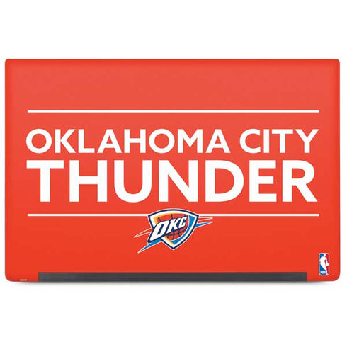 NBA Oklahoma City Thunder Standard - Orange Dell Latitude Skin