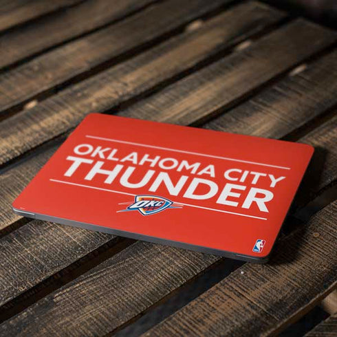 NBA Oklahoma City Thunder Standard - Orange Apple MacBook Air Skin