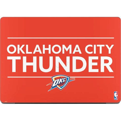 NBA Oklahoma City Thunder Standard - Orange Apple MacBook Pro 14-inch Skin