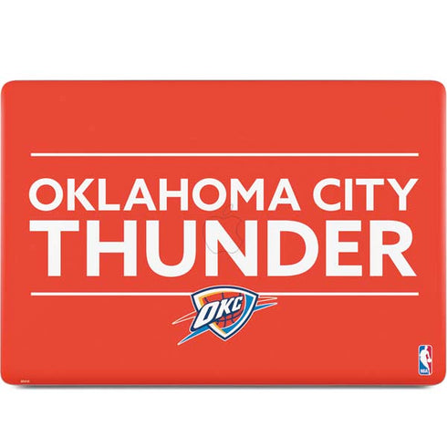 NBA Oklahoma City Thunder Standard - Orange MacBook Skins