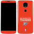 NBA Oklahoma City Thunder Standard - Orange Moto E5 Plus Skin