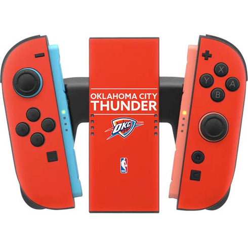 NBA Oklahoma City Thunder Standard - Orange Nintendo Switch 2 (2025) Joy-Con Controller Skin