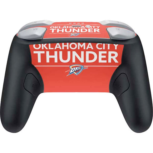 NBA Oklahoma City Thunder Standard - Orange Nintendo Switch 2 (2025) Pro Controller Skin