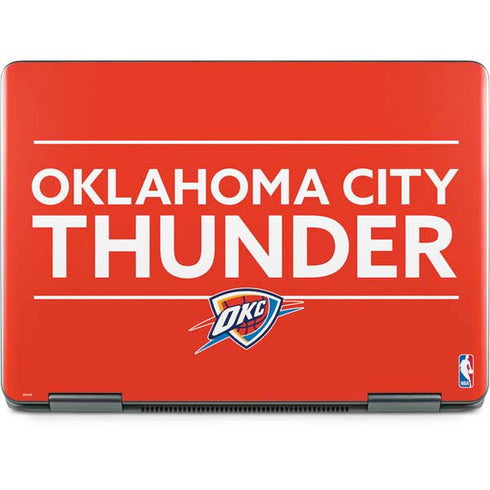 NBA Oklahoma City Thunder Standard - Orange Notebook 9 Pro 13in (2017) Skin