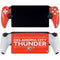 NBA Oklahoma City Thunder Standard - Orange PlayStation Portal Remote Player Skin