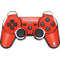 NBA Oklahoma City Thunder Standard - Orange PS3 Dual Shock wireless controller Skin