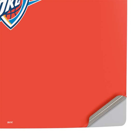 NBA Oklahoma City Thunder Standard - Orange PS5 Pro Console Skin
