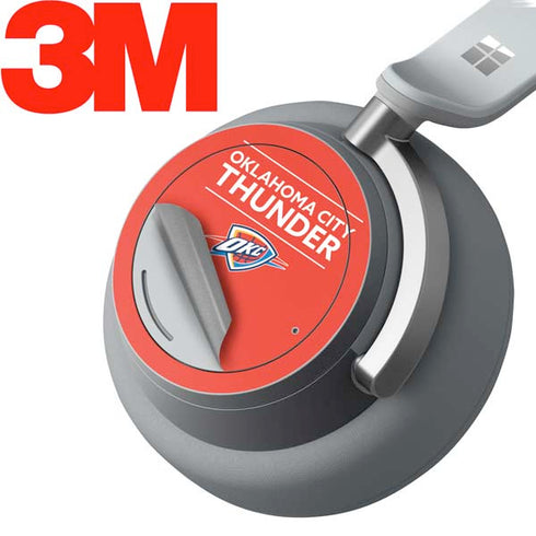 NBA Oklahoma City Thunder Standard - Orange Surface Headphones Skin