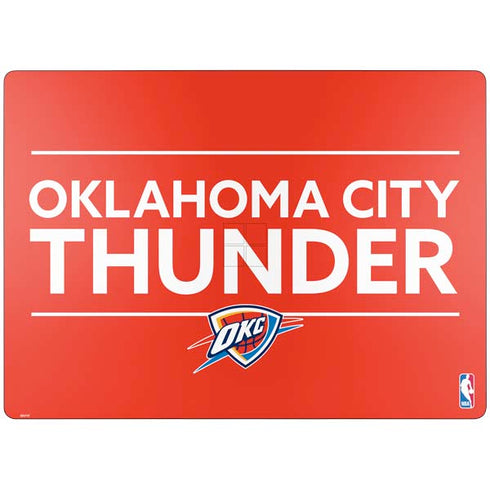 NBA Oklahoma City Thunder Standard - Orange Surface Laptop 7 13.8in Skin