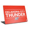 NBA Oklahoma City Thunder Standard - Orange Laptop Skins