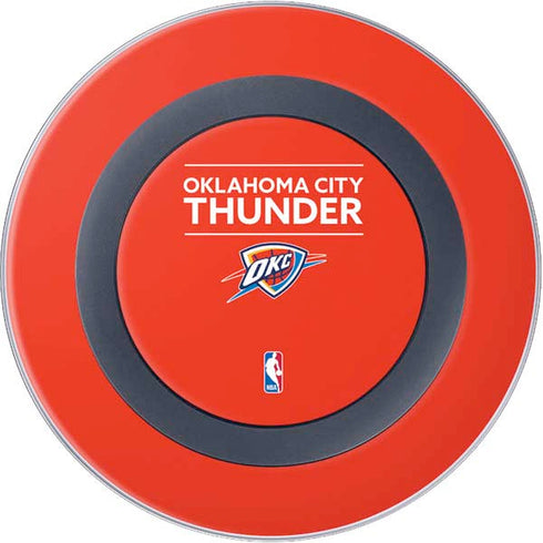 NBA Oklahoma City Thunder Standard - Orange Wireless Charger Skin