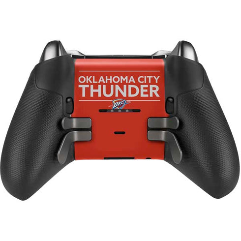 NBA Oklahoma City Thunder Standard - Orange Xbox Elite Wireless Controller Series 2 Skin