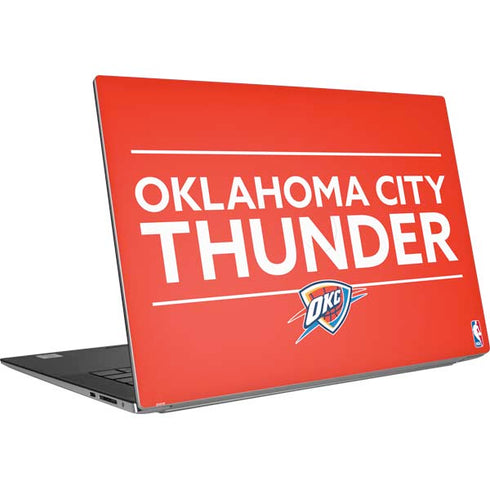 NBA Oklahoma City Thunder Standard - Orange Dell XPS Skin