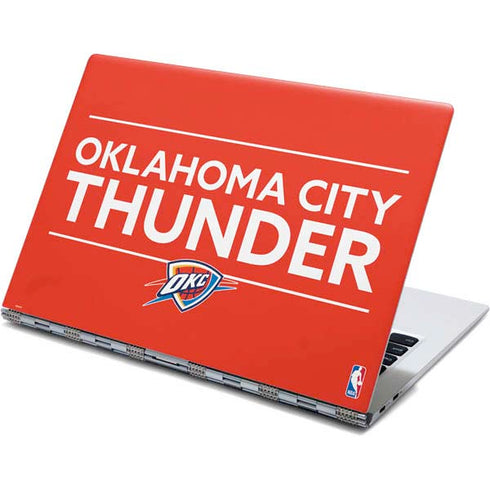 NBA Oklahoma City Thunder Standard - Orange Yoga 910 2-in-1 14in Touch-Screen Skin