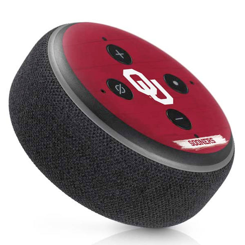 University of Oklahoma Sooners Amazon Echo Dot Skin