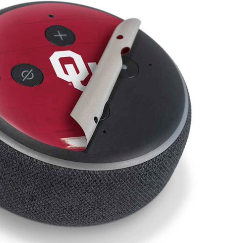 University of Oklahoma Sooners Amazon Echo Dot Skin