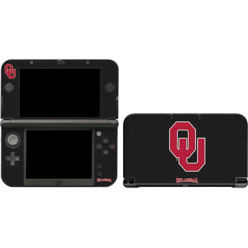 University of Oklahoma Sooners Black Nintendo Skins