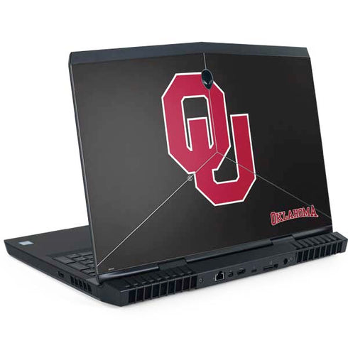 University of Oklahoma Sooners Black Dell Alienware Skin