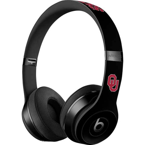 University of Oklahoma Sooners Black Beats Solo 3 Wireless Skin