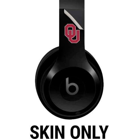 University of Oklahoma Sooners Black Beats Studio Pro Wireless Headphones Skin