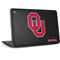 University of Oklahoma Sooners Black HP Chromebook Skin