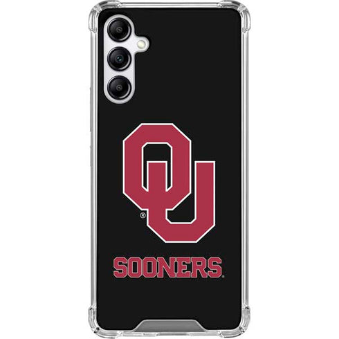 University of Oklahoma Sooners Black Gabb Phone 4 Clear Case