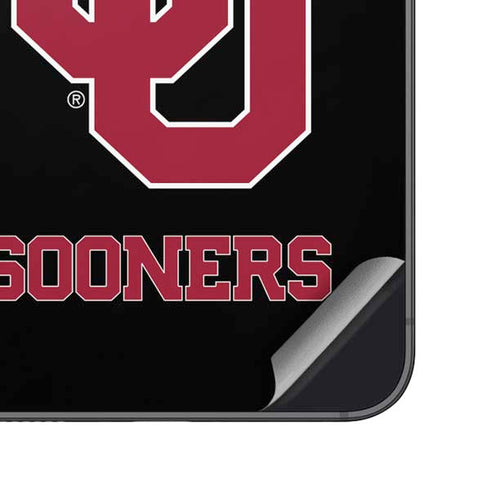 University of Oklahoma Sooners Black Galaxy A16 5G Skin