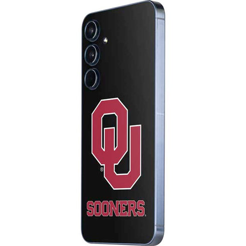 University of Oklahoma Sooners Black Galaxy A35 5G Skin