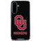 University of Oklahoma Sooners Black Galaxy A36 5G Clear Case