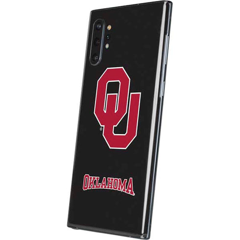 University of Oklahoma Sooners Black Galaxy Note 10 Plus Skin