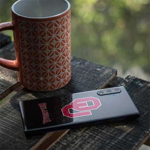 University of Oklahoma Sooners Black Galaxy Note 10 Plus Skin