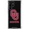 University of Oklahoma Sooners Black Galaxy S23 Ultra Clear Case