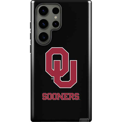 University of Oklahoma Sooners Black Galaxy S23 Ultra Pro Case