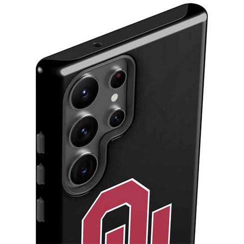 University of Oklahoma Sooners Black Galaxy S23 Ultra Pro Case