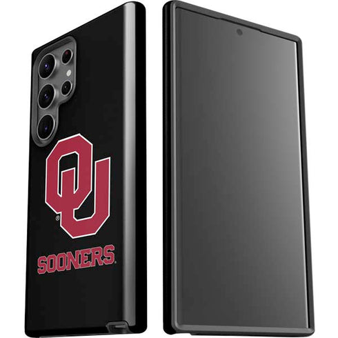University of Oklahoma Sooners Black Galaxy S23 Ultra Pro Case