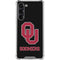 University of Oklahoma Sooners Black Galaxy S24 FE Clear Case