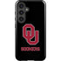 University of Oklahoma Sooners Black Galaxy S25 Impact Case