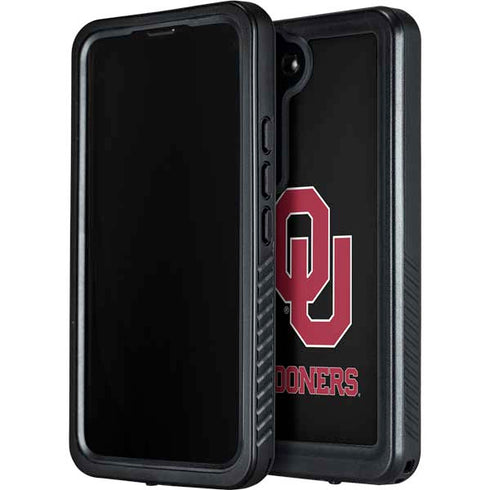 University of Oklahoma Sooners Black Galaxy S24 Plus Waterproof Case