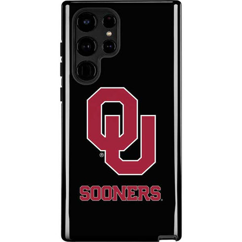 University of Oklahoma Sooners Black Galaxy Cases